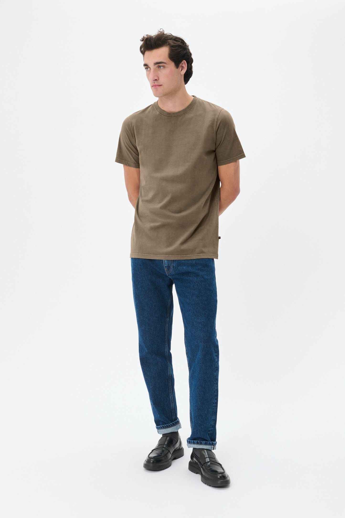 T-Shirt Rundhals MAjeremy Walnut