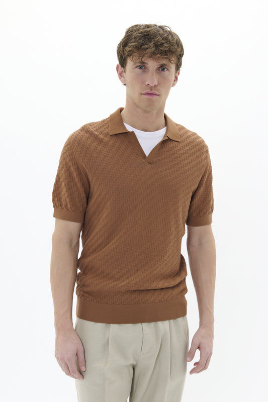 Polo shirt MApolo V Heritage Walnut