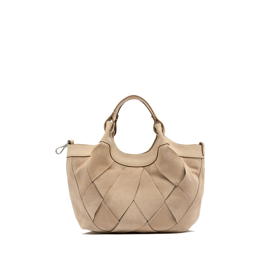 Handtasche Gianni Chiarini DuaGC Midi Suede Nude