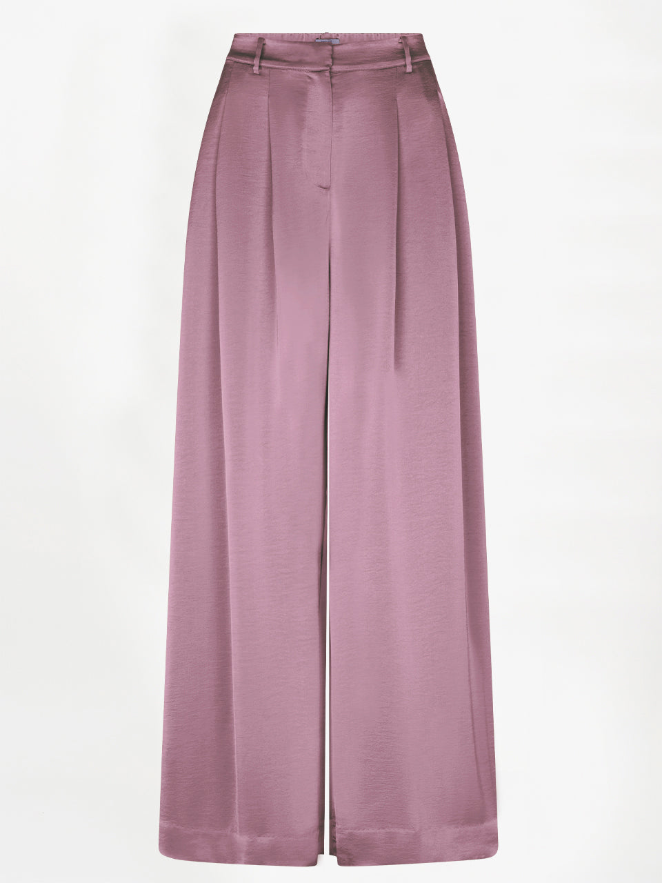 Weite Satin Hose OniqueD6 Mauve