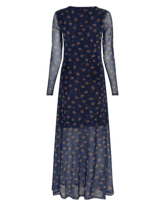 Mesh Maxikleid MSCHGinie Illenora Dress AOP