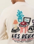 Sweatshirt Les Deux Record Ivory