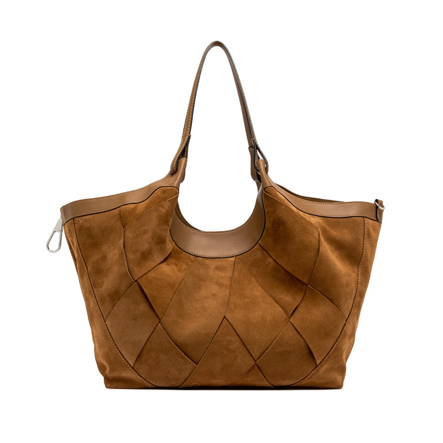 Handtasche Gianni Chiarini DuaGC Maxi Suede Caramel