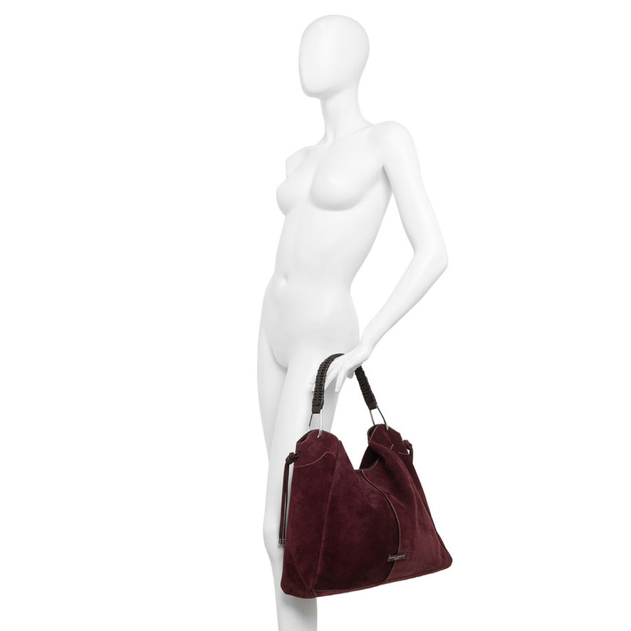Handtasche Gianni Chiarini Era Maxi Suede Amarone