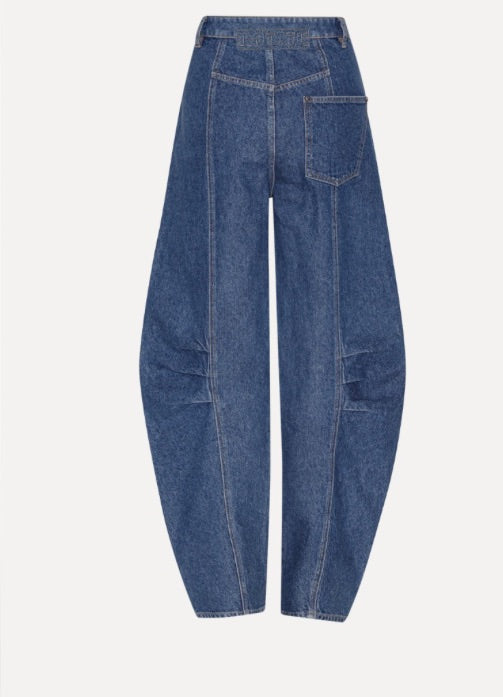 Twill Cargo Pants Denim