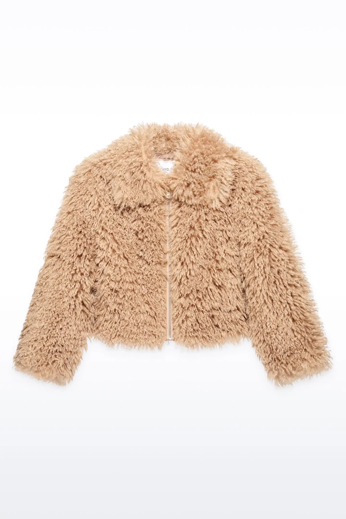 Kunstpelz Jacke ZayleSS Toffee