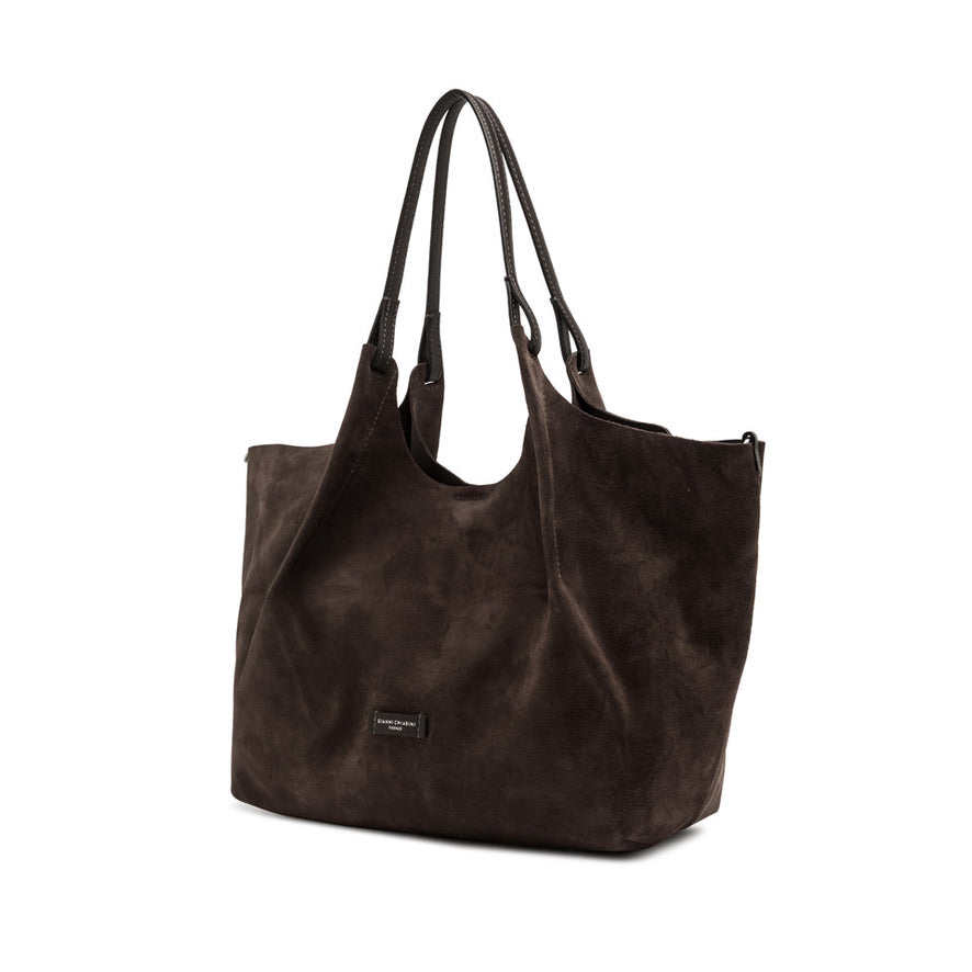 Handbag Gianni Chiarini DuaGC Maxi Lamb Castoro
