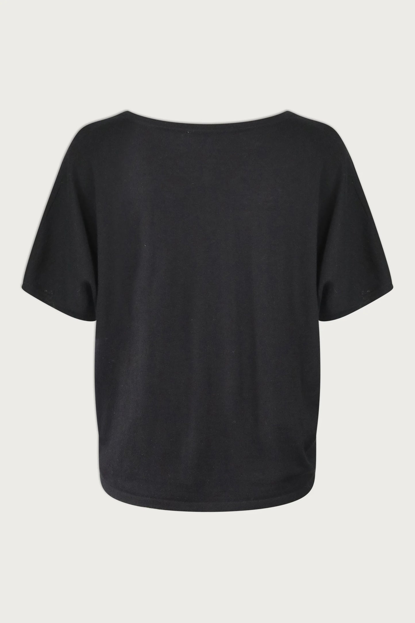 Kurzarm Strick Pullover GrahamSA Black