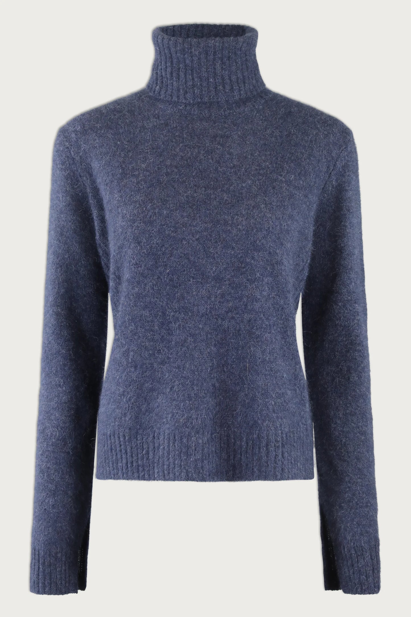 Rollkragen Pullover RilloSA Deep Blue Melange
