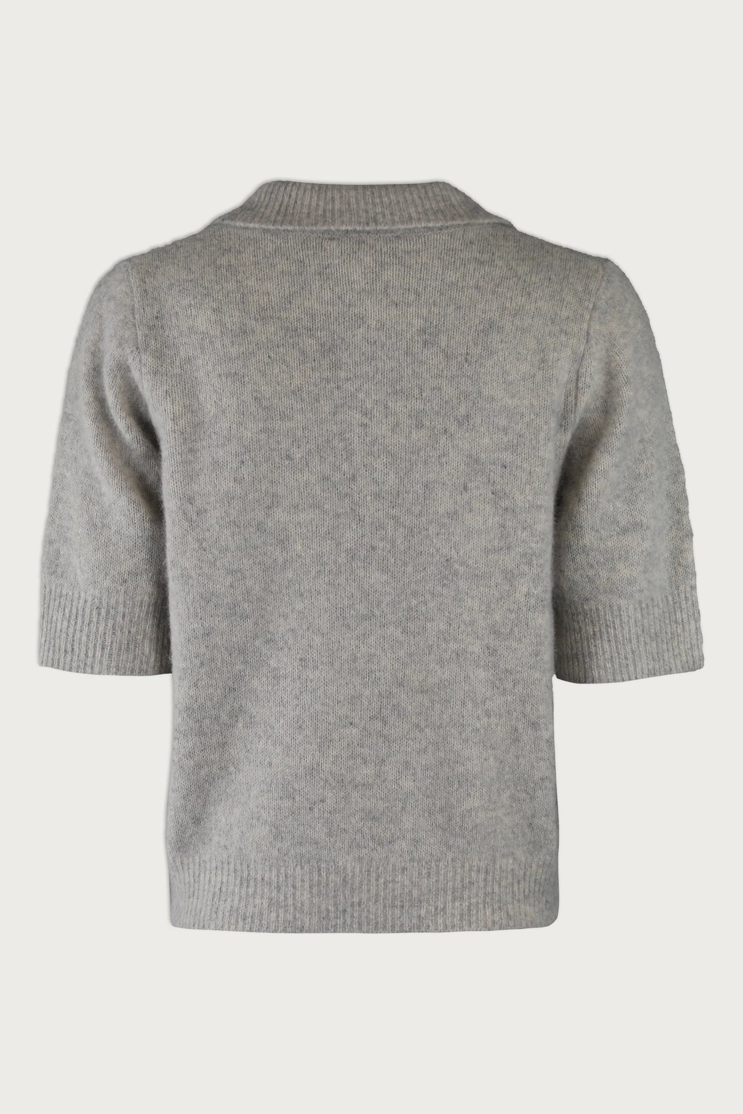 Strick Polo RiccaSA Grey Melange