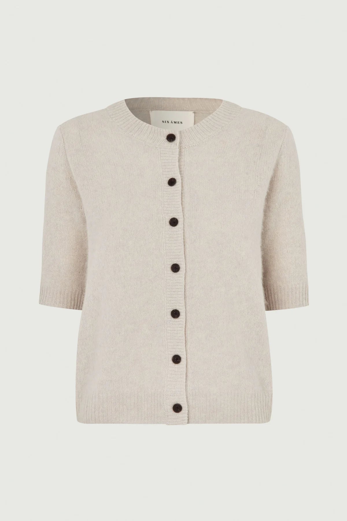 Cardigan OdaSA Silver White Melange
