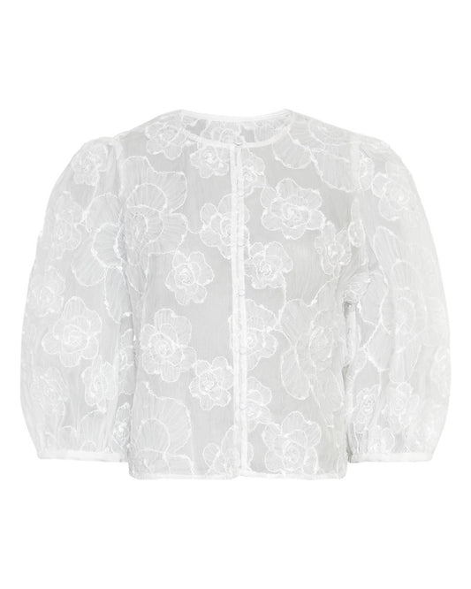 3/4 Shirt MSCHIsmene Bright White