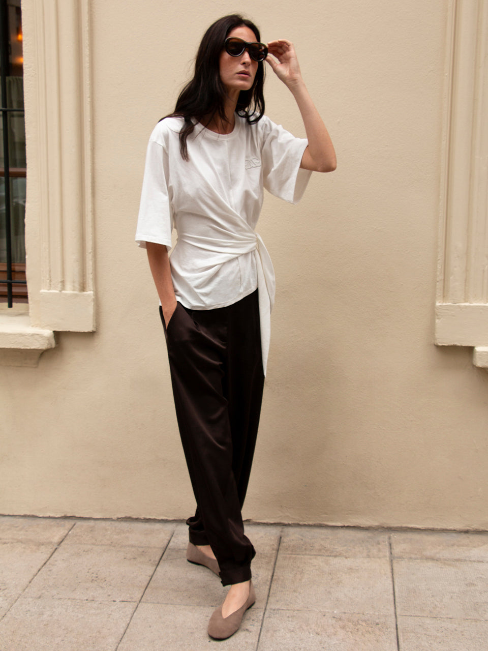 Balloon Pants Espresso Brown