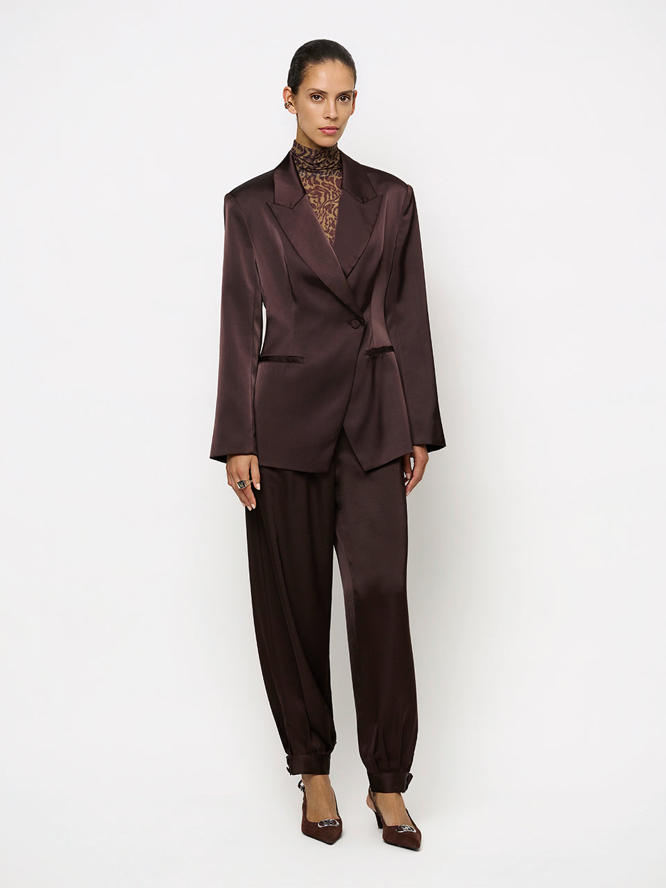 Balloon Pants Espresso Brown