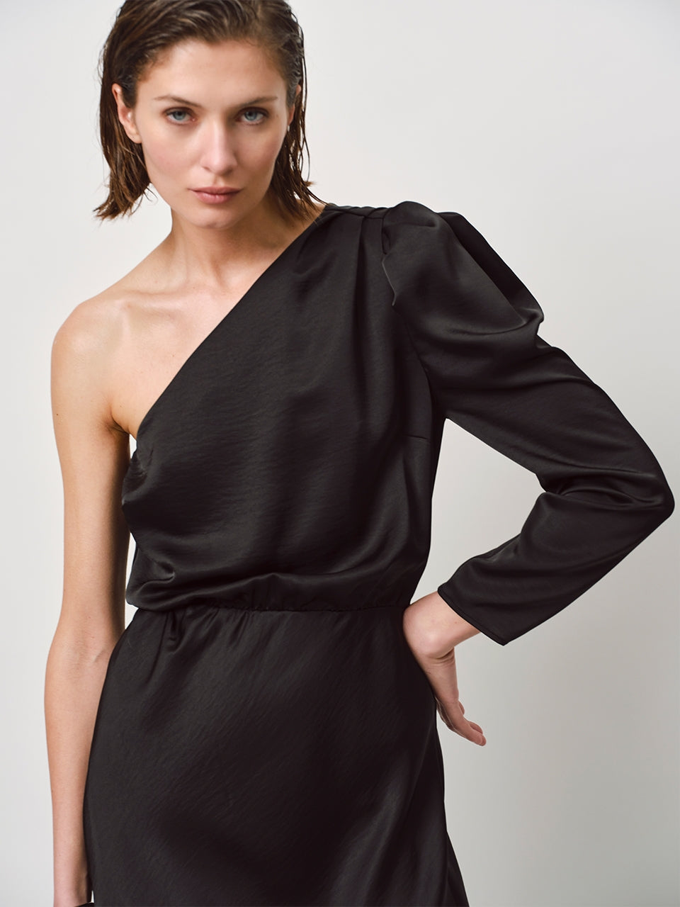 Maxidress One-Shoulder