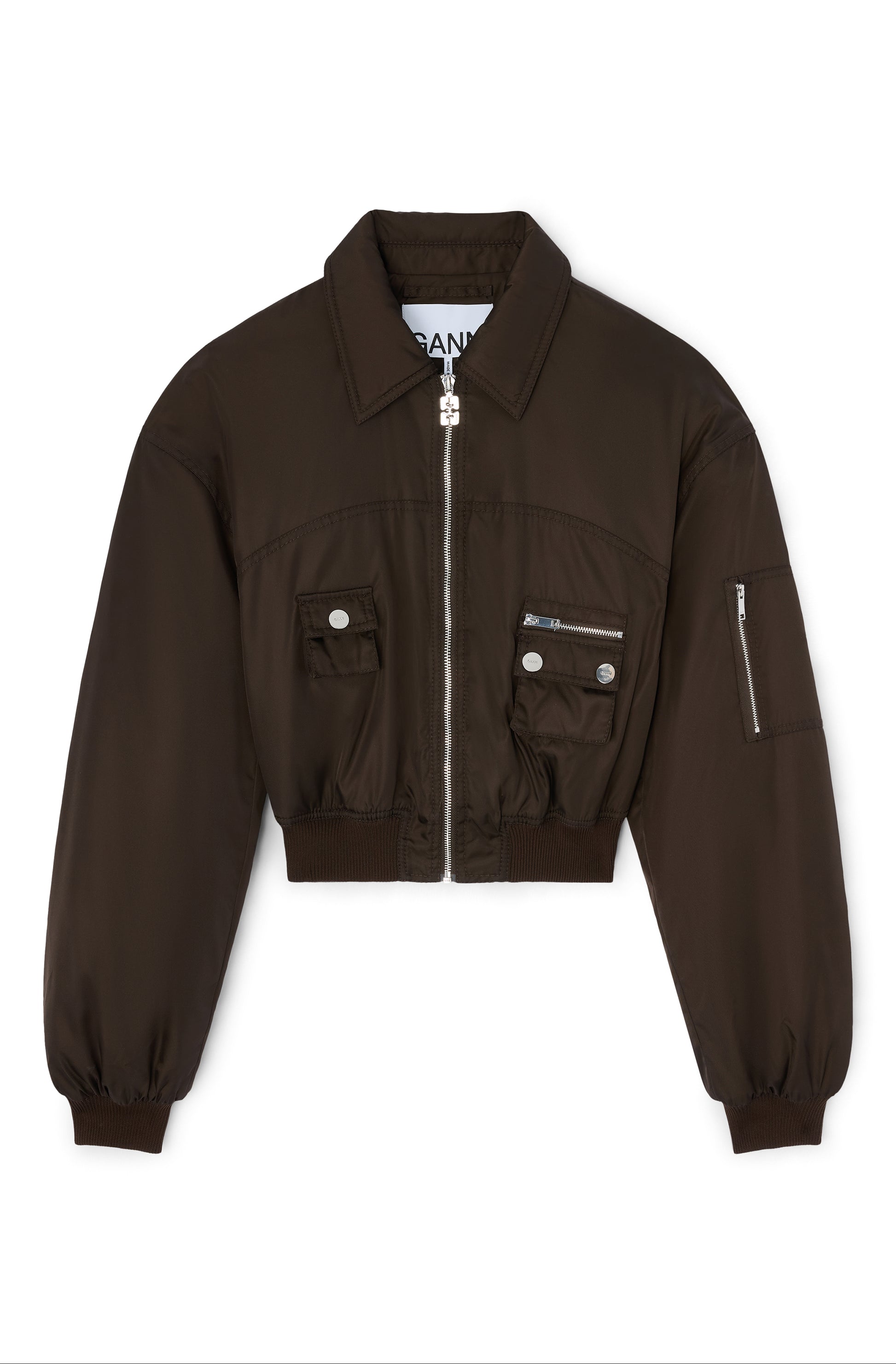 Duchesse Nylon Bomber Jacket