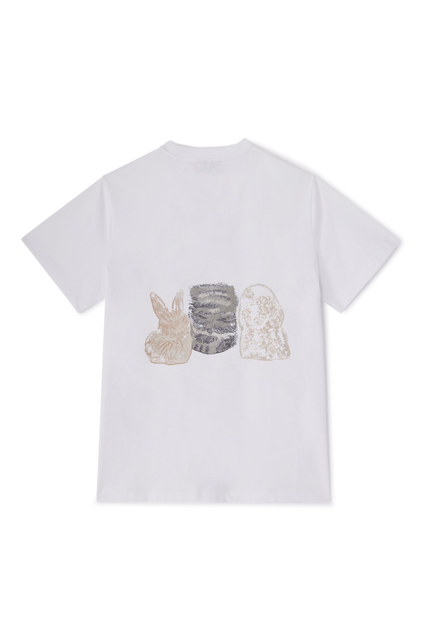 Basic Cotton Jersey Cute Animals