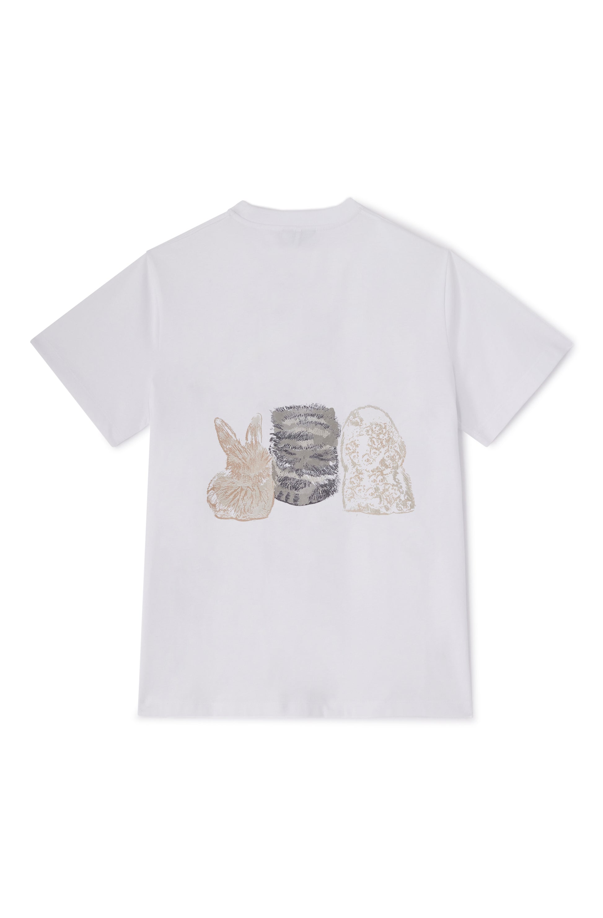 Basic Cotton Jersey Cute Animals