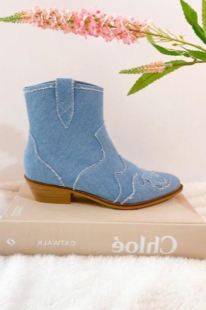 Westernstiefel LuccaDWRS Denim