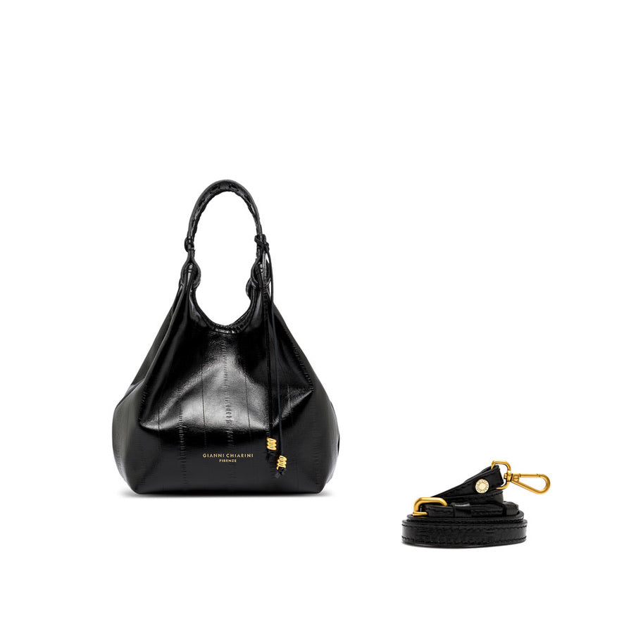 Handtasche Gianni Chiarini DuaGC Mini Eel Nero