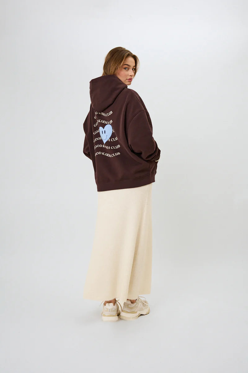 Hoodie Boyfriend-Style Good Karma