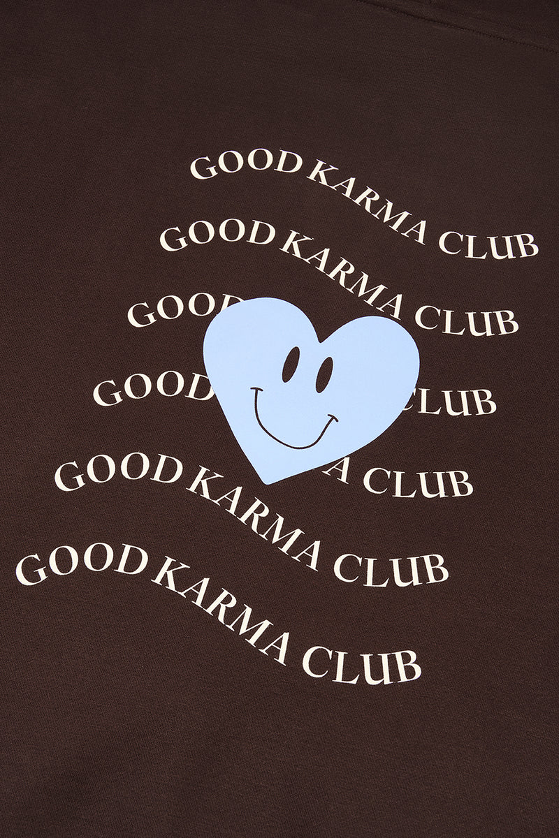 Hoodie Boyfriend-Style Good Karma