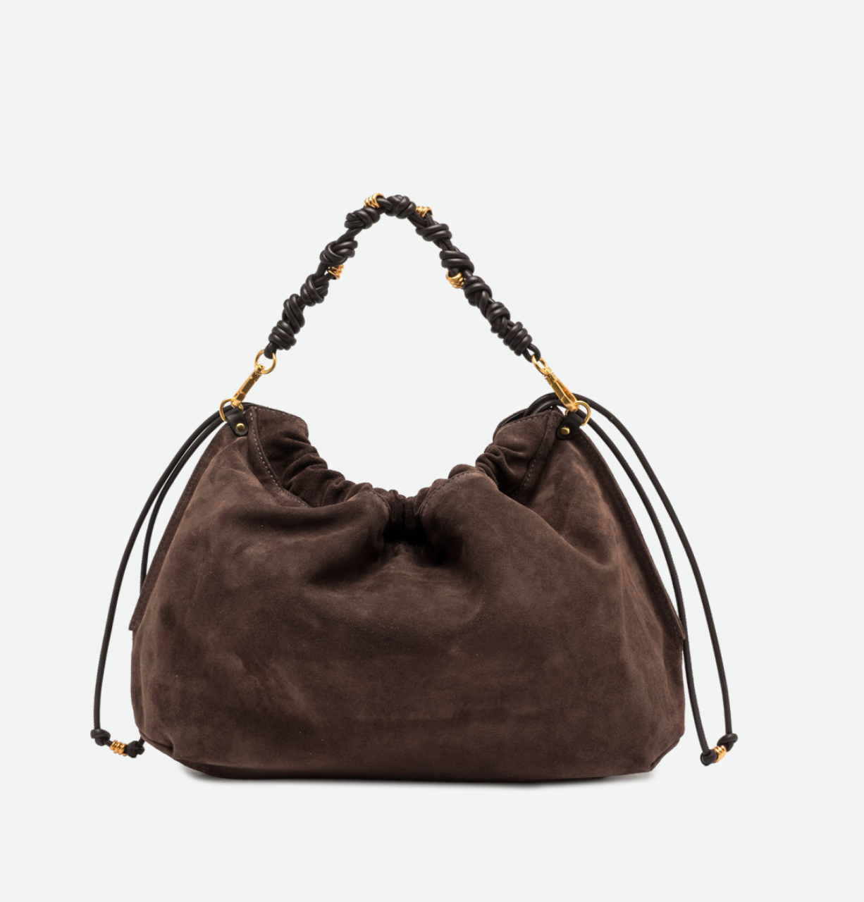 Handtasche Gianni Chiarini Morgana Suede Moka