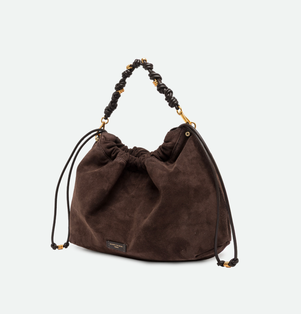 Handtasche Gianni Chiarini Morgana Suede Moka