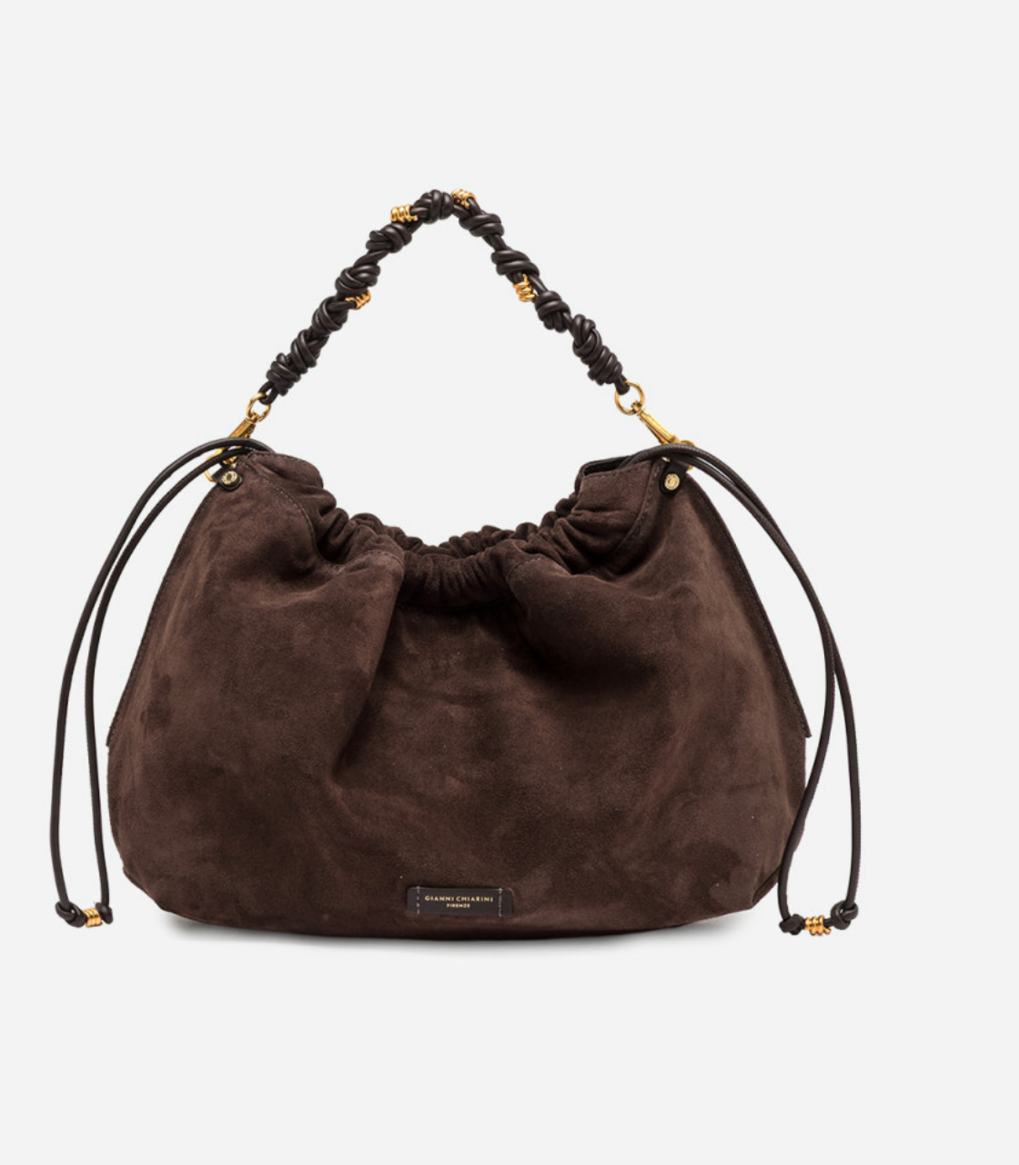 Handtasche Gianni Chiarini Morgana Suede Moka
