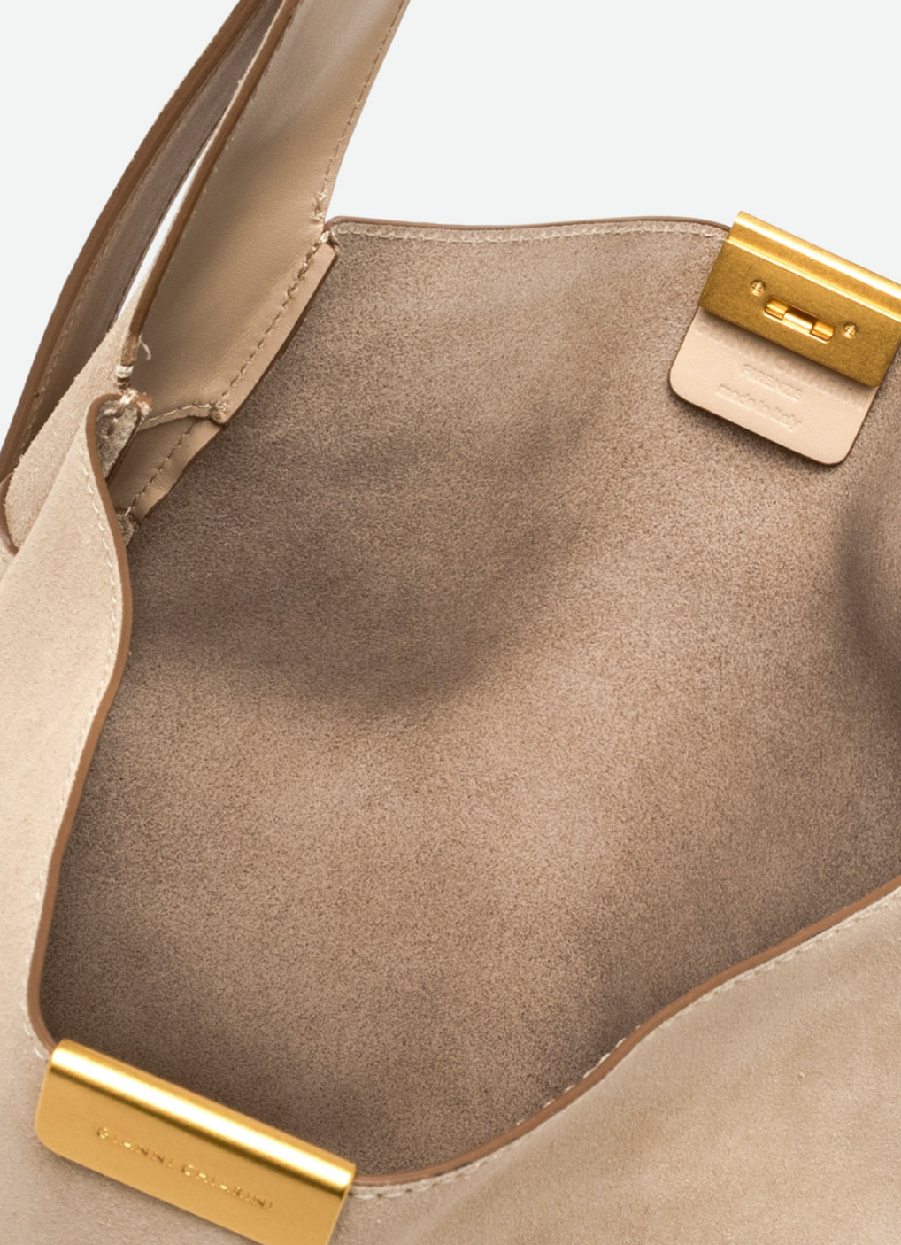Handtasche Gianni Chiarini JoGC Suede Nude