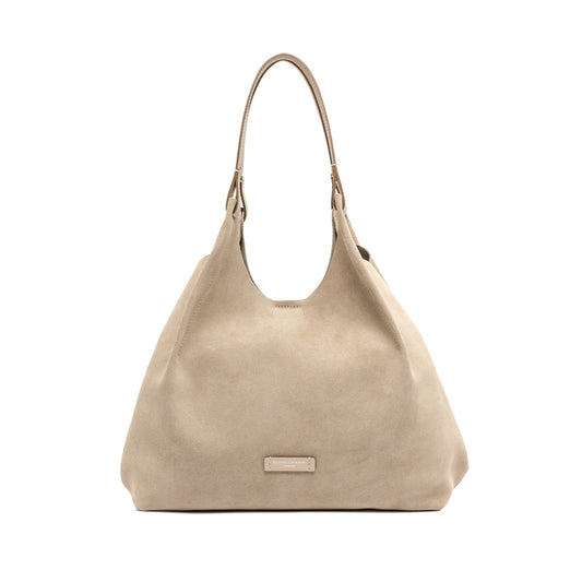 Handtasche Gianni Chiarini DuaGC Maxi Suede Nude