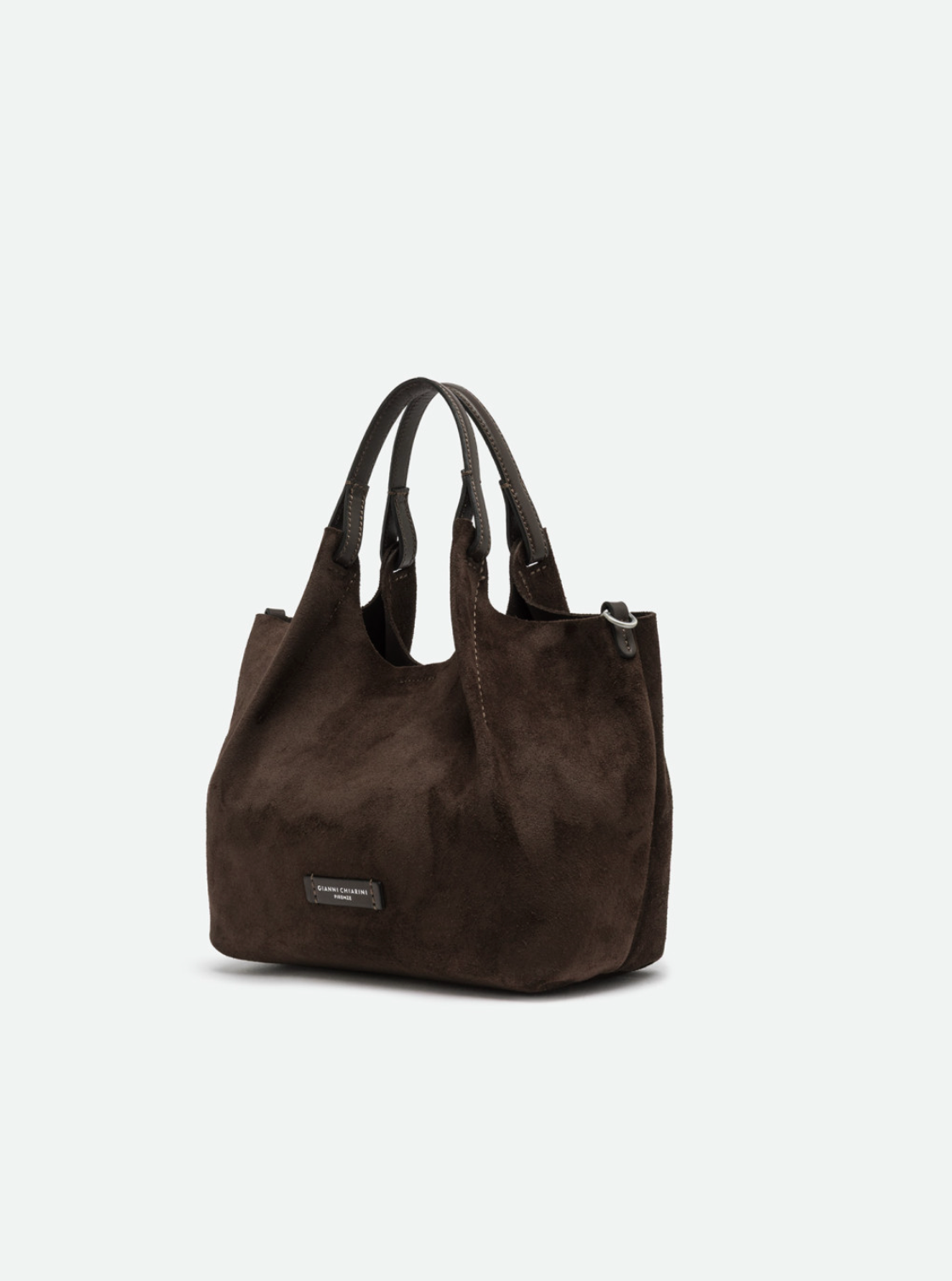 Handtasche Gianni Chiarini DuaGC Midi Suede Moka
