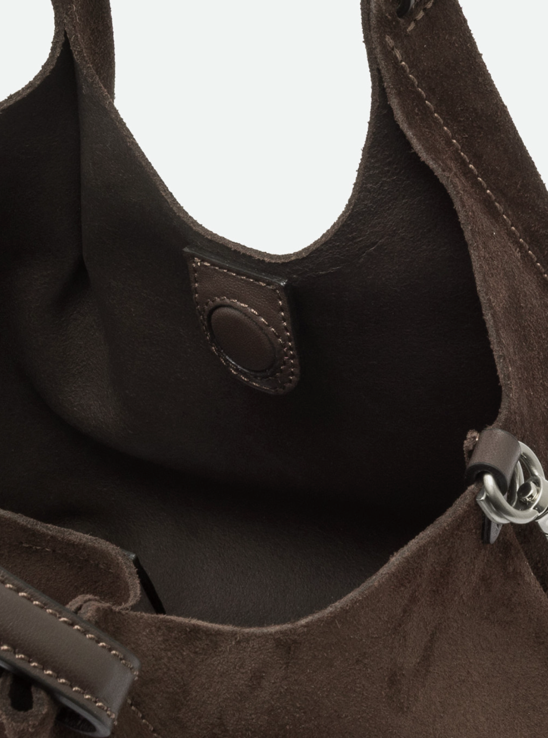 Handtasche Gianni Chiarini DuaGC Midi Suede Moka