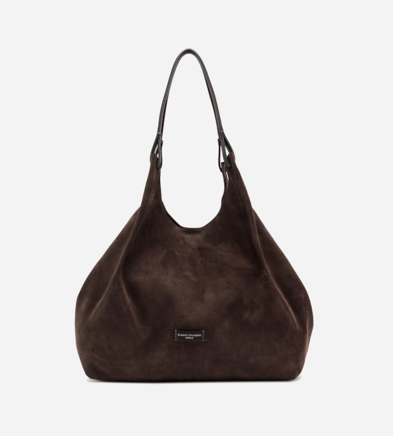 Handbag Gianni Chiarini DuaGC Maxi Lamb Castoro