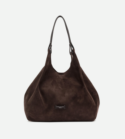 Handtasche Gianni Chiarini DuaGC Maxi Suede Moka