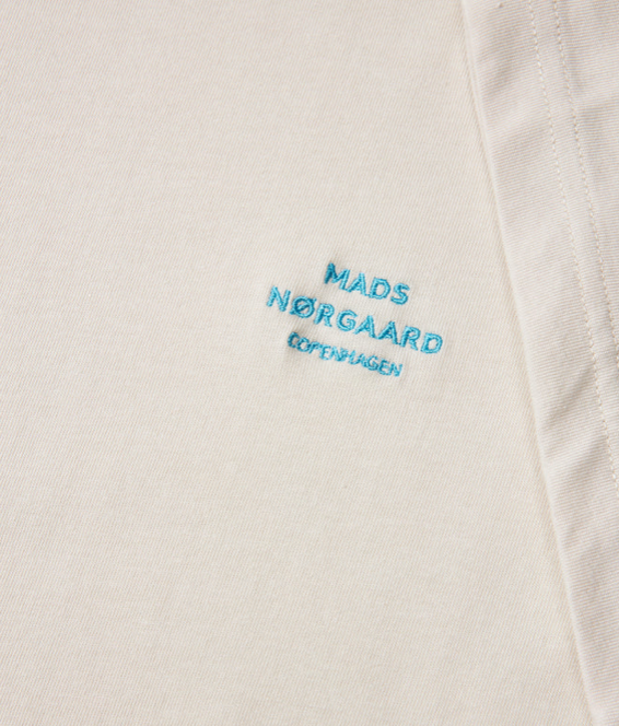 T-Shirt Cotton Jersey MNFrode Emb Logo Tee, Birch