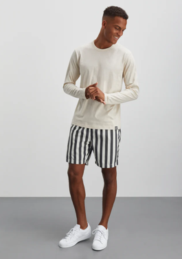 Shorts MNSandro Sea Print Vanilla