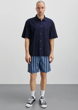 Shorts MNSandro Sea Print Captains Blue