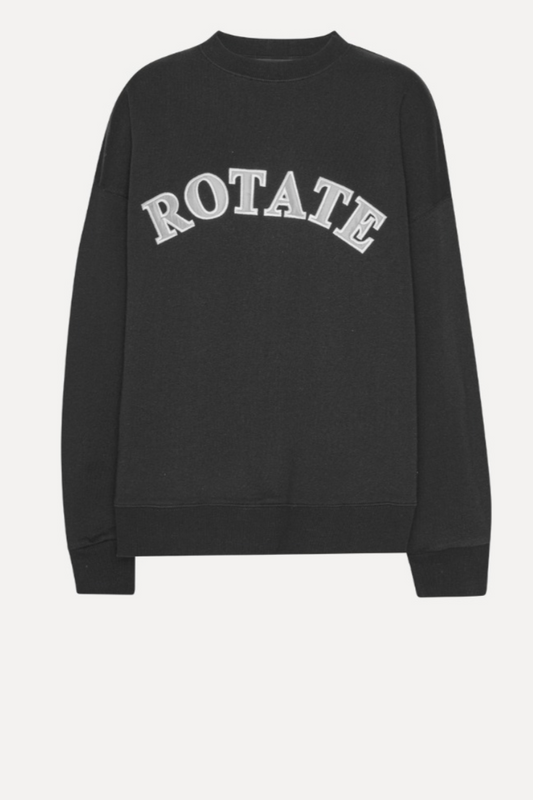 Sweat Logo Cewneck Black