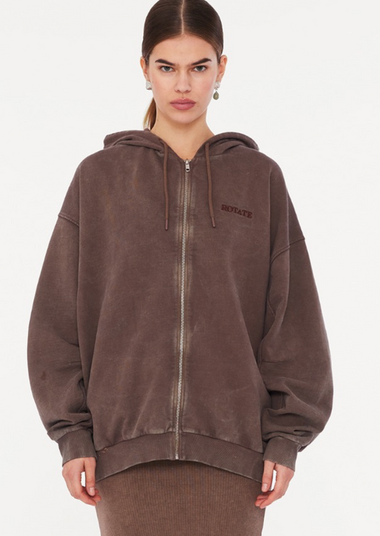 Oversized Sweat Hoodie Mustang