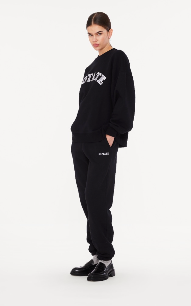 Sweatpants Logo Black