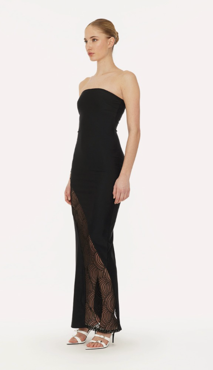 Stretchy Tube Dress Black