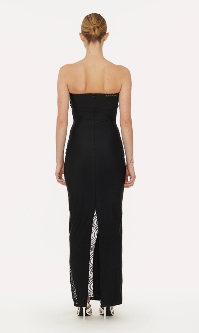 Stretchy Tube Dress Black