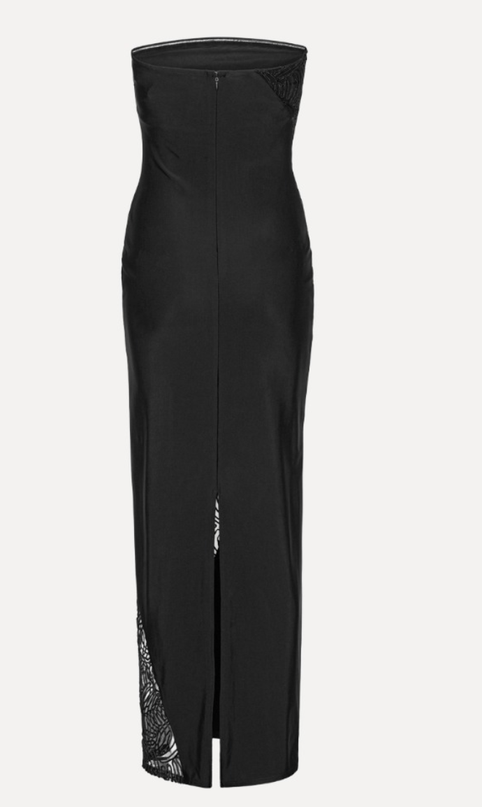 Stretchy Tube Dress Black