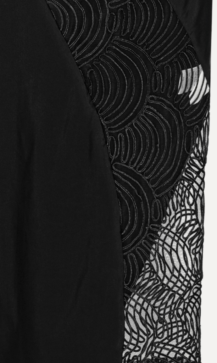 Stretchy Tube Dress Black