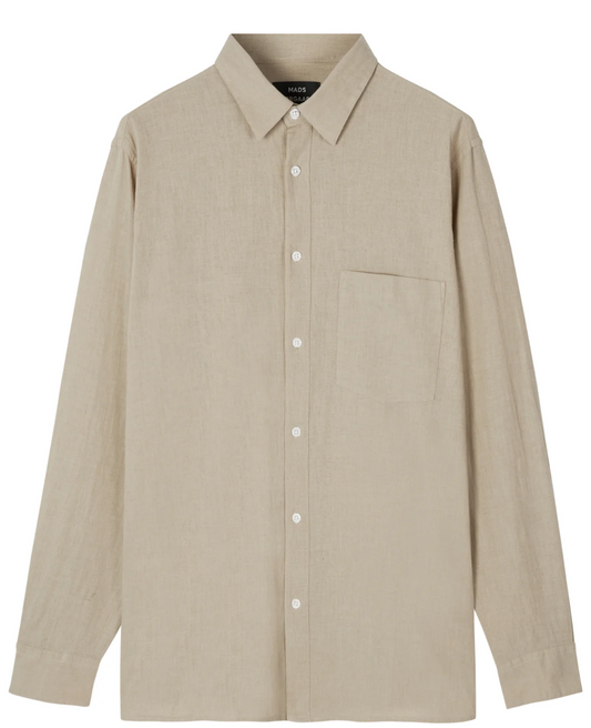 Hemd Cotton Linen MNSune Shirt Trench Coat