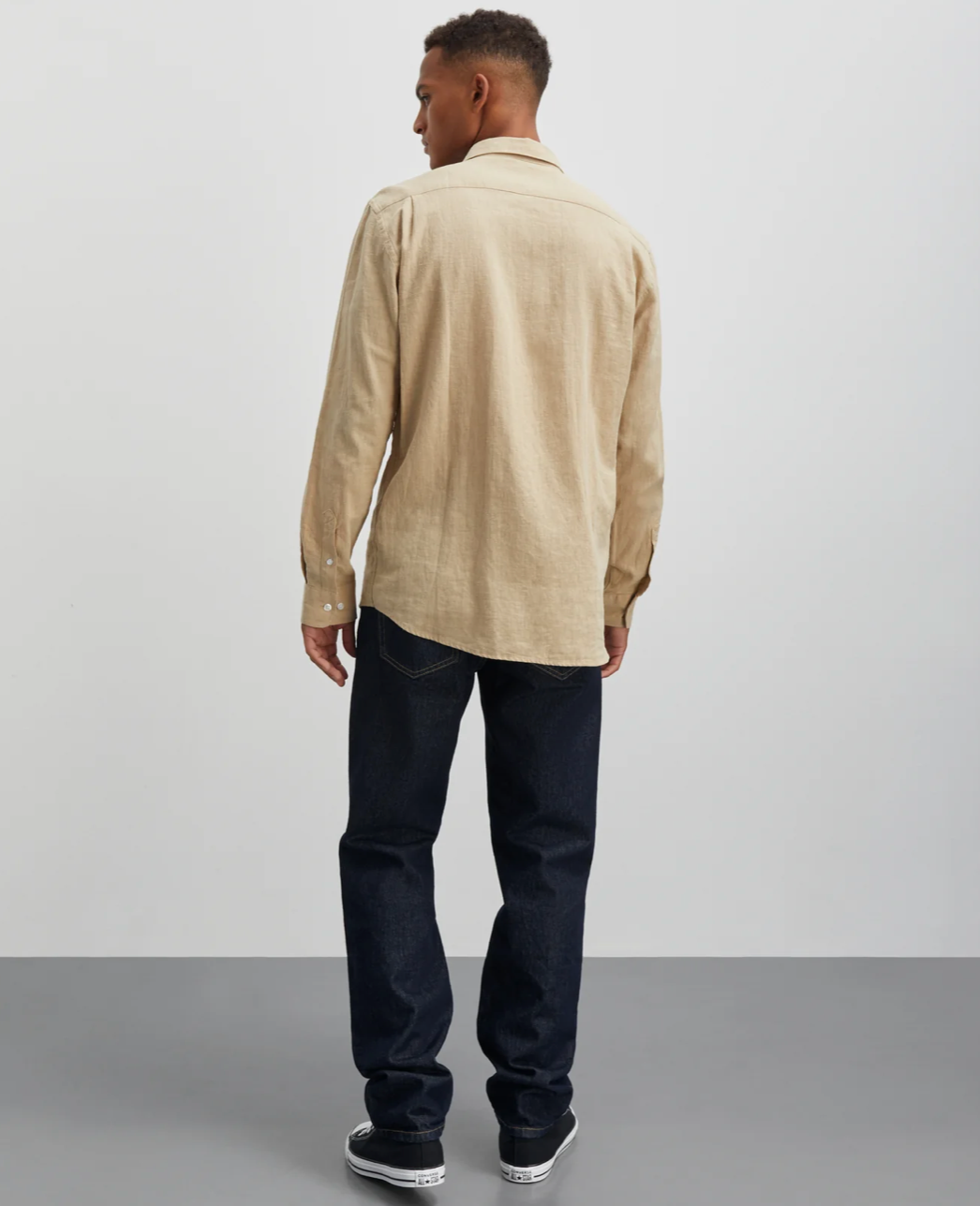 Hemd Cotton Linen MNSune Shirt Trench Coat