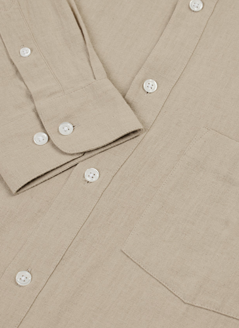 Hemd Cotton Linen MNSune Shirt Trench Coat