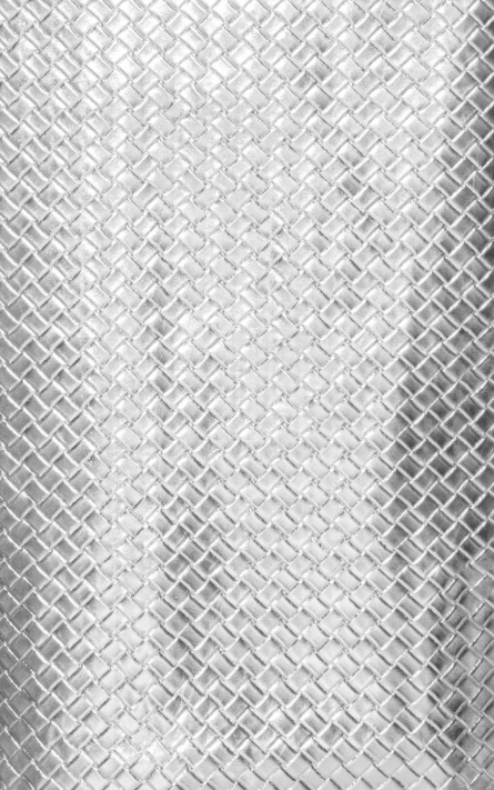 Rock Braided Pencil Skirt Silver