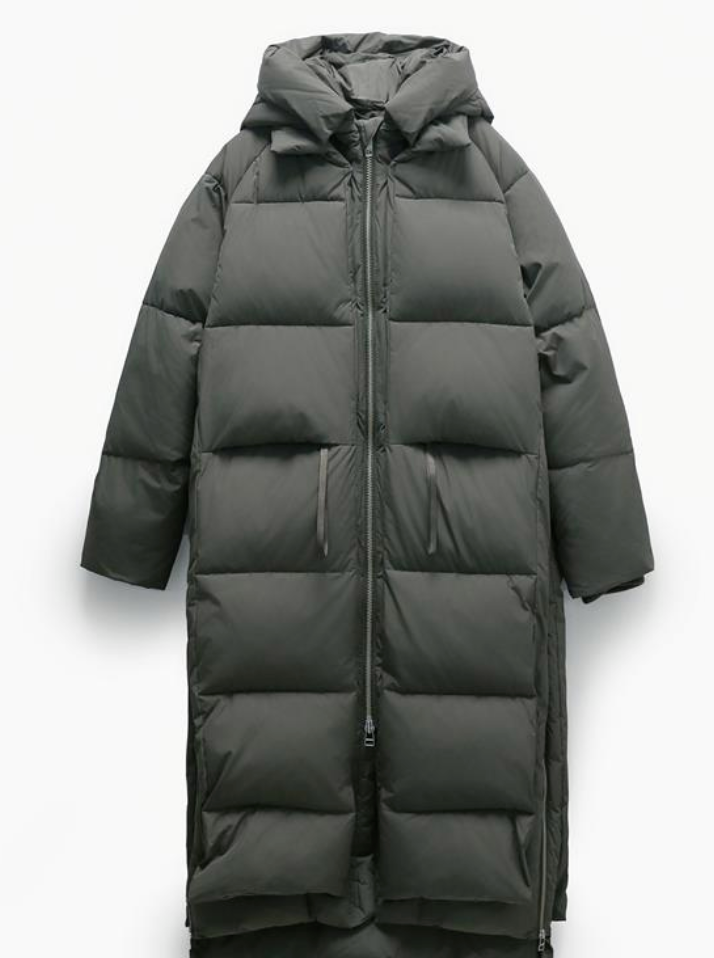 Wintermantel LourdesEMB Black Olive